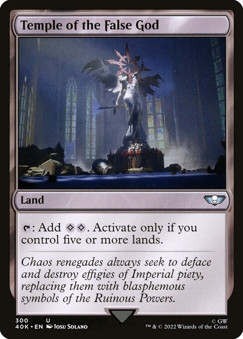 Temple of the False God (Warhammer 40,000 Commander)