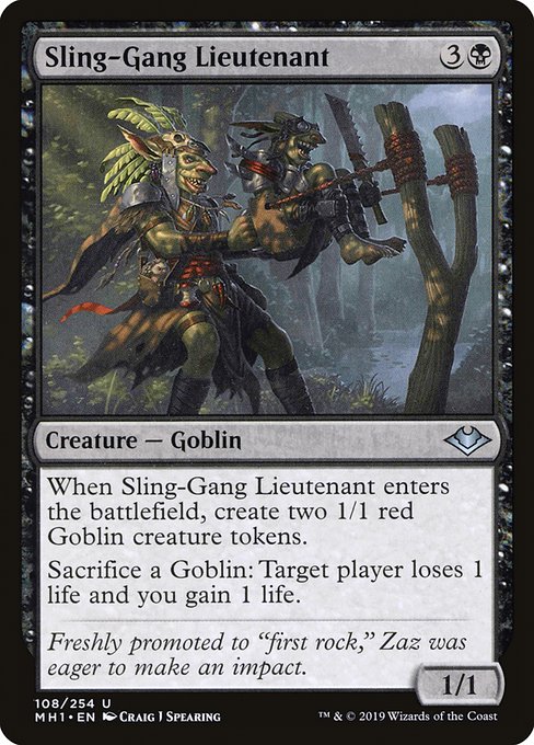 Sling-Gang Lieutenant (Modern Horizons)