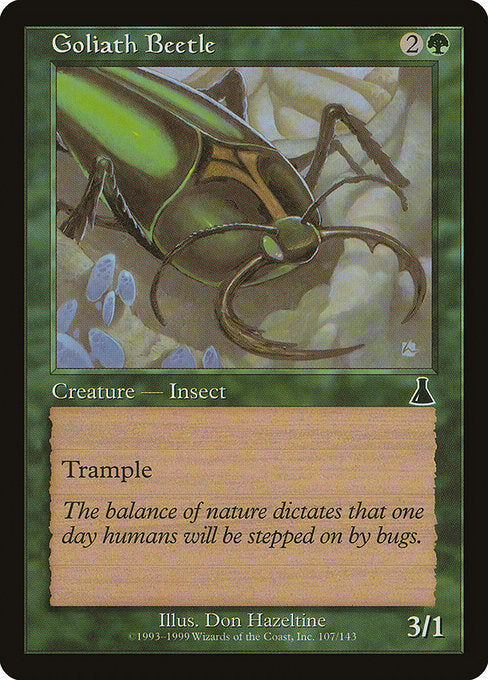 Goliath Beetle (Urza's Destiny)