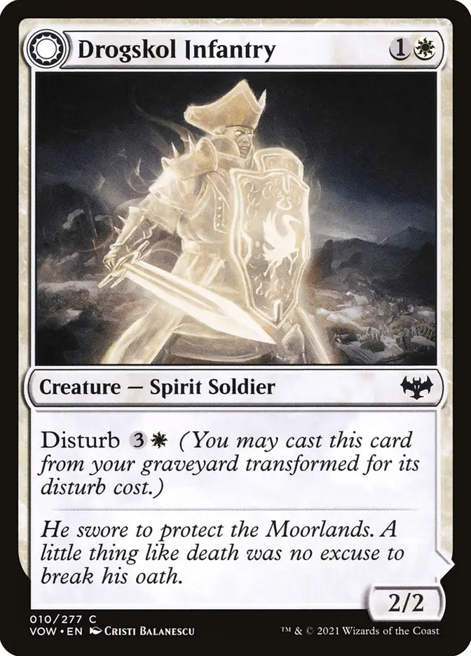 Drogskol Infantry // Drogskol Armaments (Innistrad: Crimson Vow)