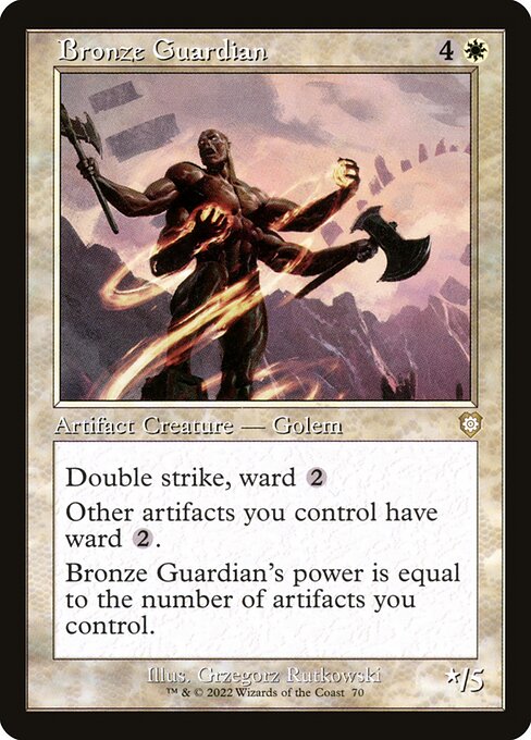 Bronze Guardian (The Brothers' War Commander)