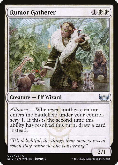 Rumor Gatherer (Streets of New Capenna)
