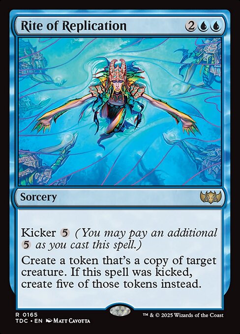 Rite of Replication (Tarkir: Dragonstorm Commander)