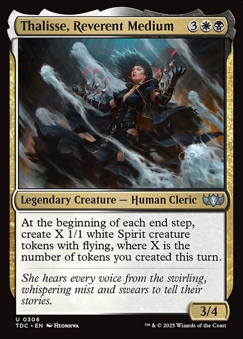 Thalisse, Reverent Medium (Tarkir: Dragonstorm Commander)