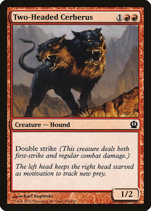 Two-Headed Cerberus (Theros)