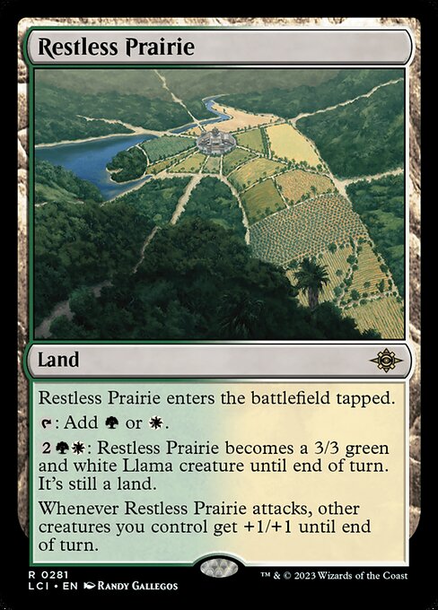 Restless Prairie (The Lost Caverns of Ixalan)