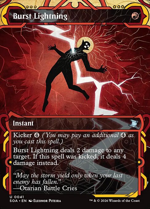 Burst Lightning (Secrets of Strixhaven Mystical Archive)