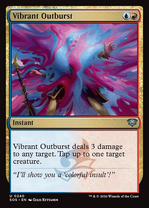 Vibrant Outburst (Secrets of Strixhaven)