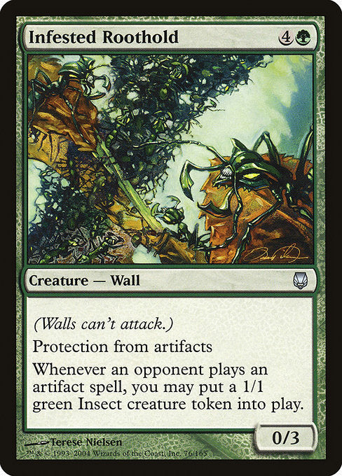 Infested Roothold (Darksteel)