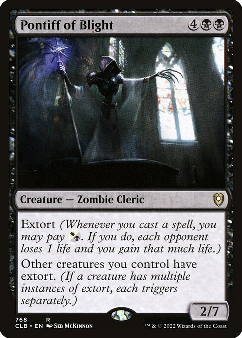 Pontiff of Blight (Commander Legends: Battle for Baldur's Gate)
