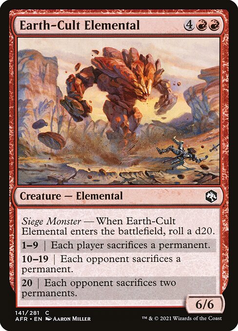 Earth-Cult Elemental (Adventures in the Forgotten Realms)