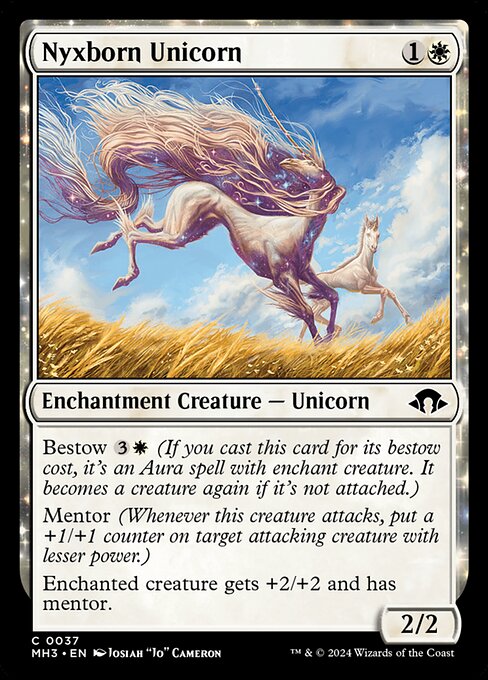 Nyxborn Unicorn (Modern Horizons 3)