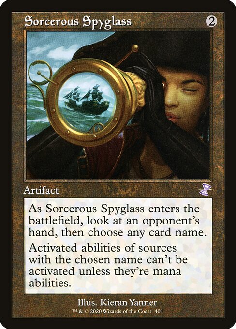Sorcerous Spyglass (Time Spiral Remastered)