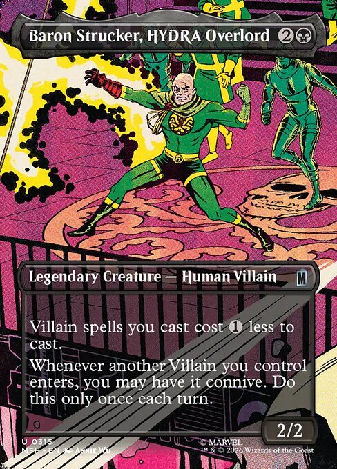 Baron Strucker, HYDRA Overlord (Marvel Super Heroes)