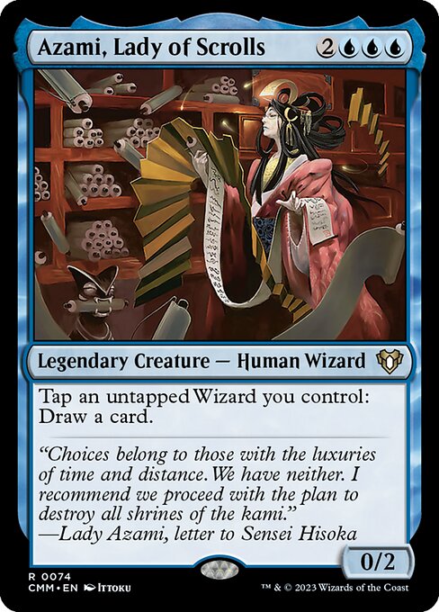 Azami, Lady of Scrolls (Commander Masters)