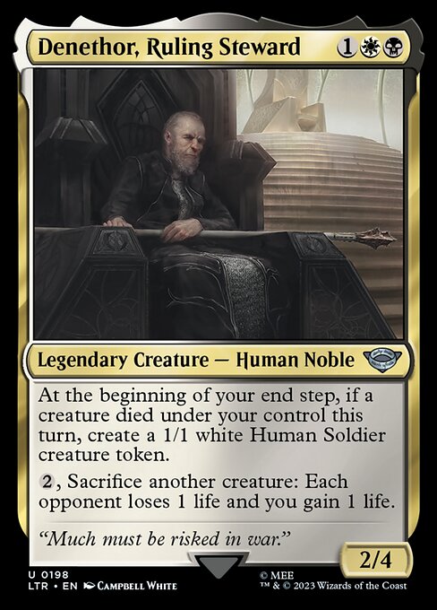 Denethor, Ruling Steward (The Lord of the Rings: Tales of Middle-earth)