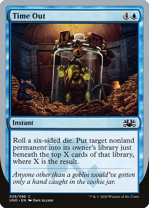 Time Out (Unsanctioned)