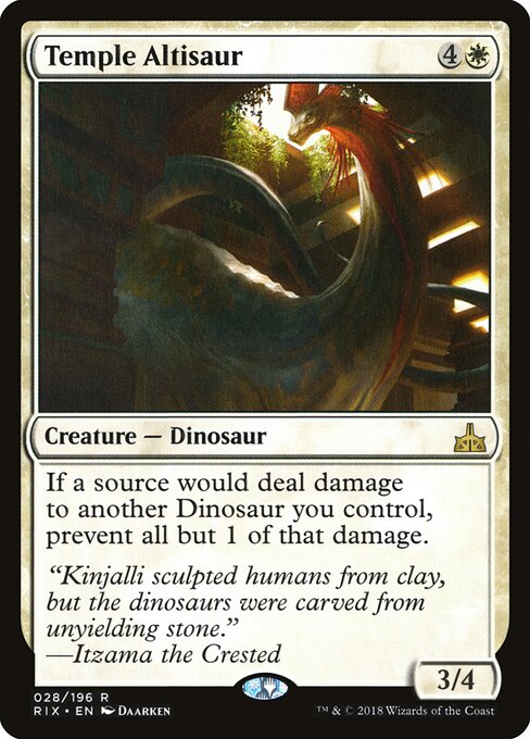 Temple Altisaur (Rivals of Ixalan)