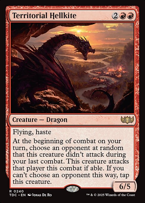 Territorial Hellkite (Tarkir: Dragonstorm Commander)