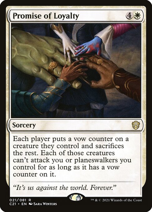 Promise of Loyalty (Commander 2021)