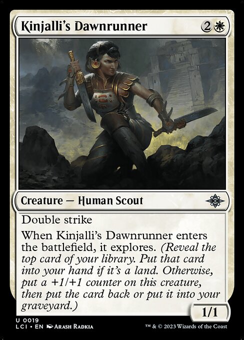 Kinjalli's Dawnrunner (The Lost Caverns of Ixalan)
