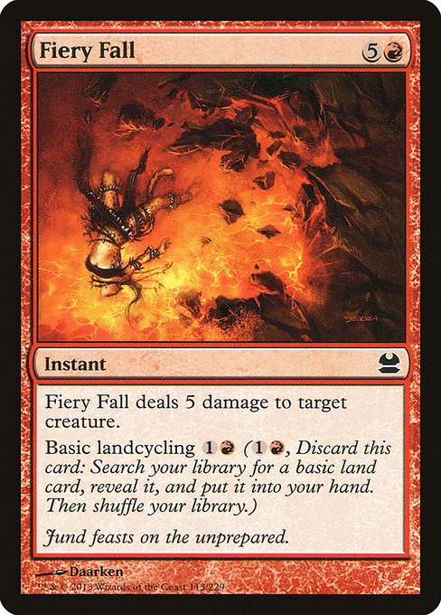 Fiery Fall (Modern Masters)