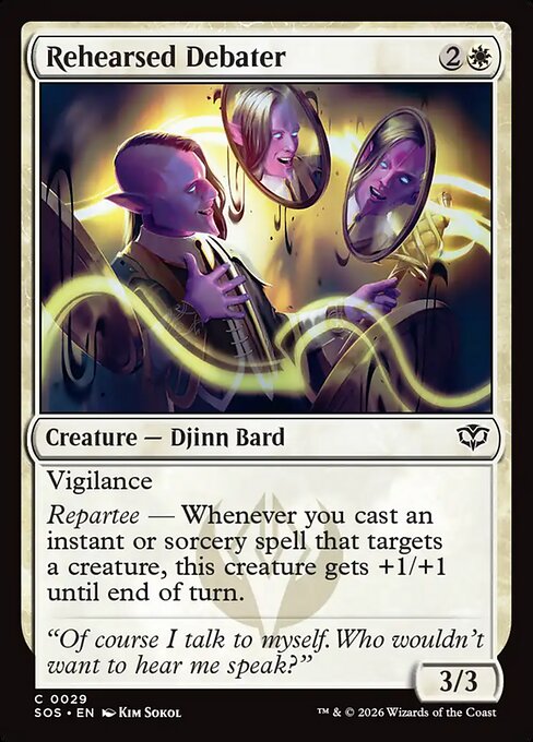 Rehearsed Debater (Secrets of Strixhaven)