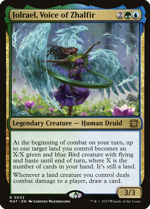 Jolrael, Voice of Zhalfir (March of the Machine: The Aftermath)