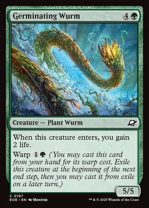 Germinating Wurm (Edge of Eternities)