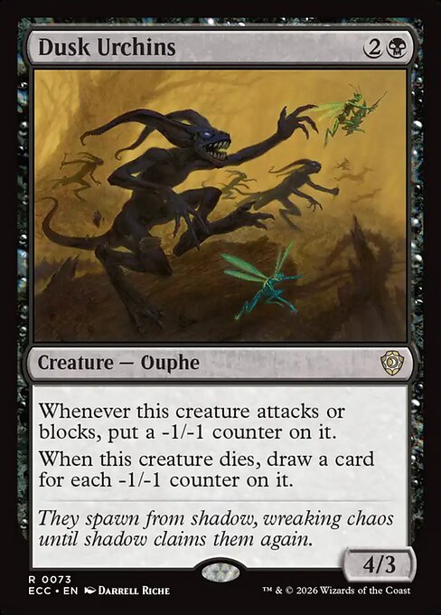 Dusk Urchins (Lorwyn Eclipsed Commander)