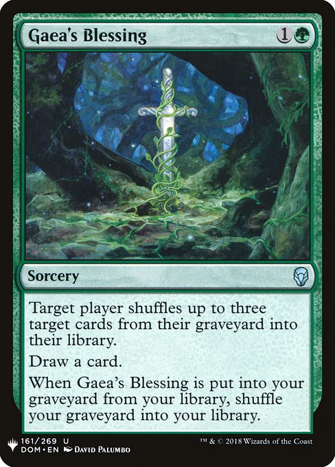 Gaea's Blessing (The List)
