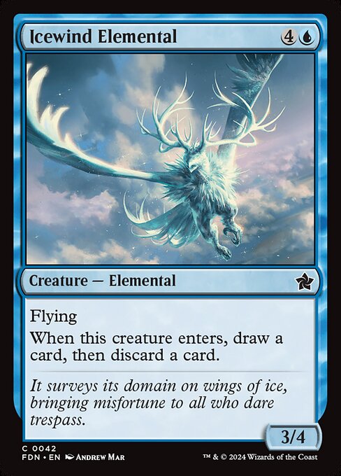 Icewind Elemental (Foundations)