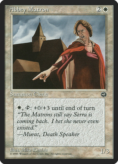 Abbey Matron (Homelands)