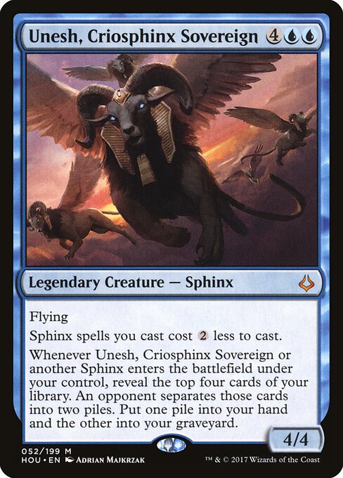 Unesh, Criosphinx Sovereign (Hour of Devastation)