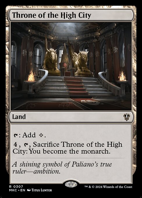 Throne of the High City (Murders at Karlov Manor Commander)