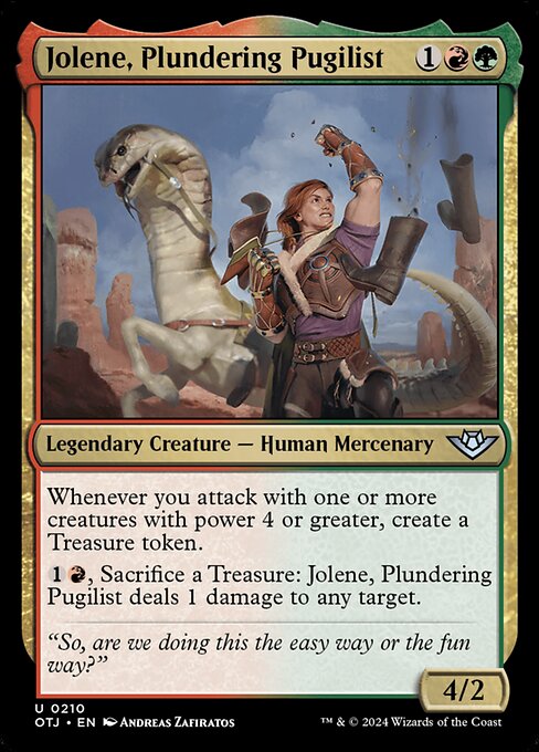 Jolene, Plundering Pugilist (Outlaws of Thunder Junction)