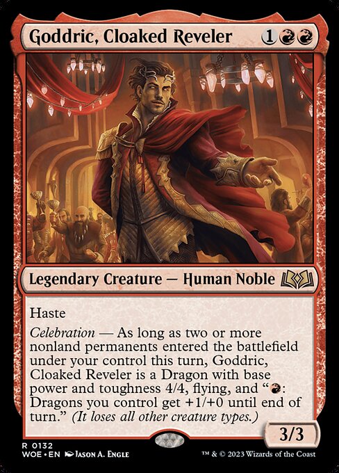 Goddric, Cloaked Reveler (Wilds of Eldraine)