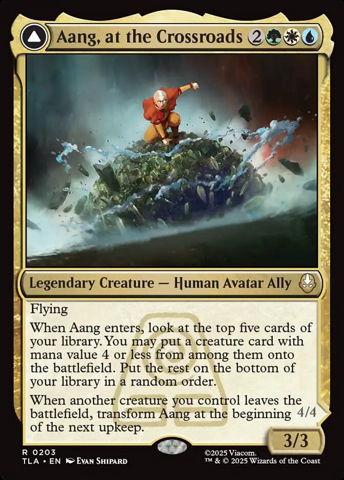 Aang, at the Crossroads // Aang, Destined Savior (Avatar: The Last Airbender)
