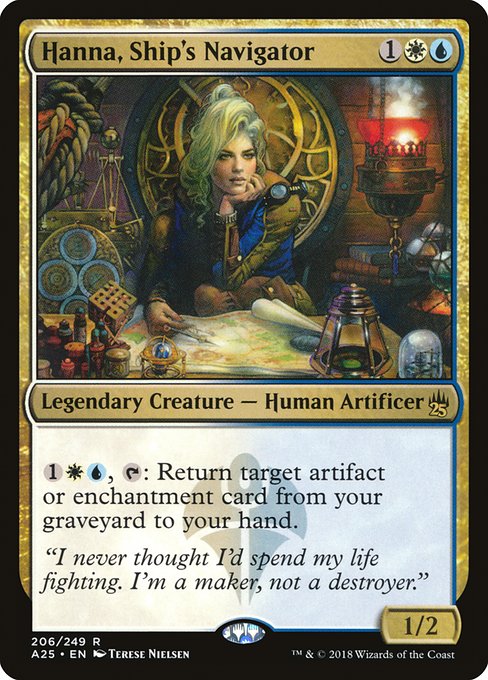 Hanna, Ship's Navigator (Masters 25)
