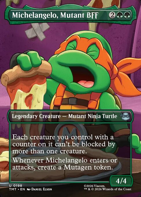 Michelangelo, Mutant BFF (Teenage Mutant Ninja Turtles)