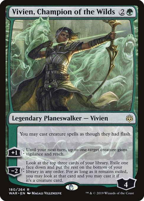 Vivien, Champion of the Wilds (War of the Spark)