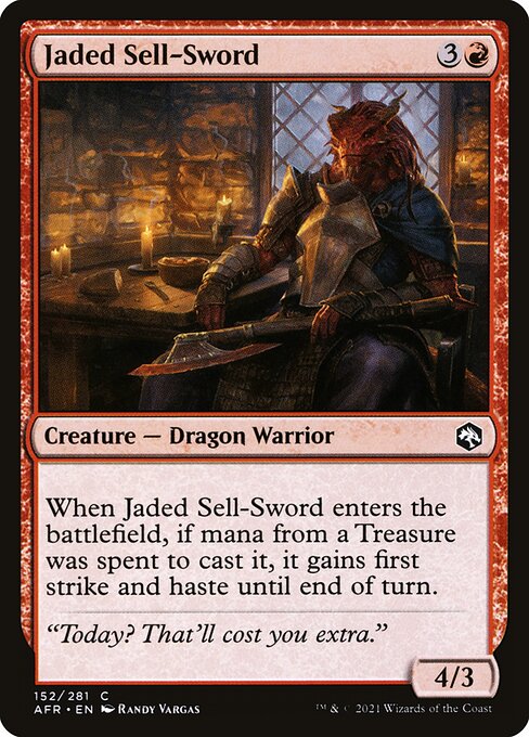 Jaded Sell-Sword (Adventures in the Forgotten Realms)