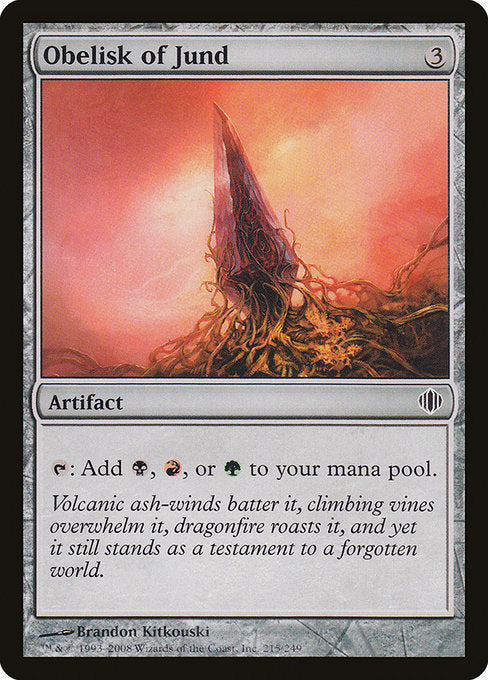 Obelisk of Jund (Shards of Alara)