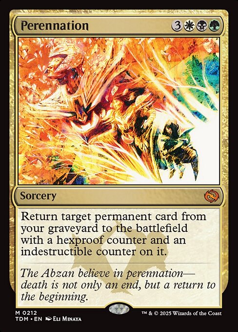 Perennation (Tarkir: Dragonstorm)